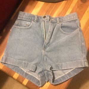 American Apparel high waisted shorts